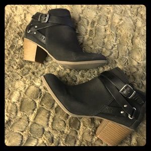 Black Indigo Rd Bootie